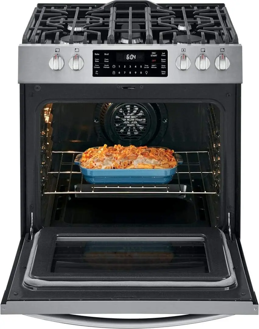 Hot Deal Frigidaire Fggh3047vf 30 Gallery Series Gas Range With 5 Sealed Burners,Griddle,True