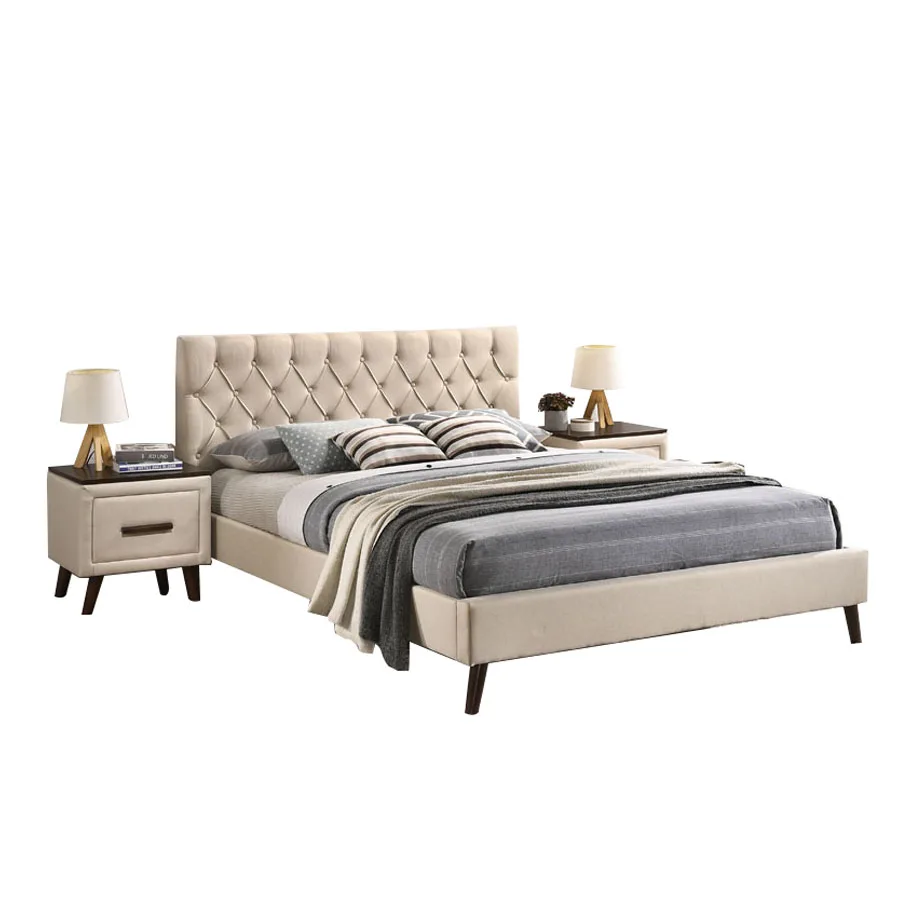 Malaysia Awesome Premium Quality Oshi Bedroom Furniture Grey/ Brown