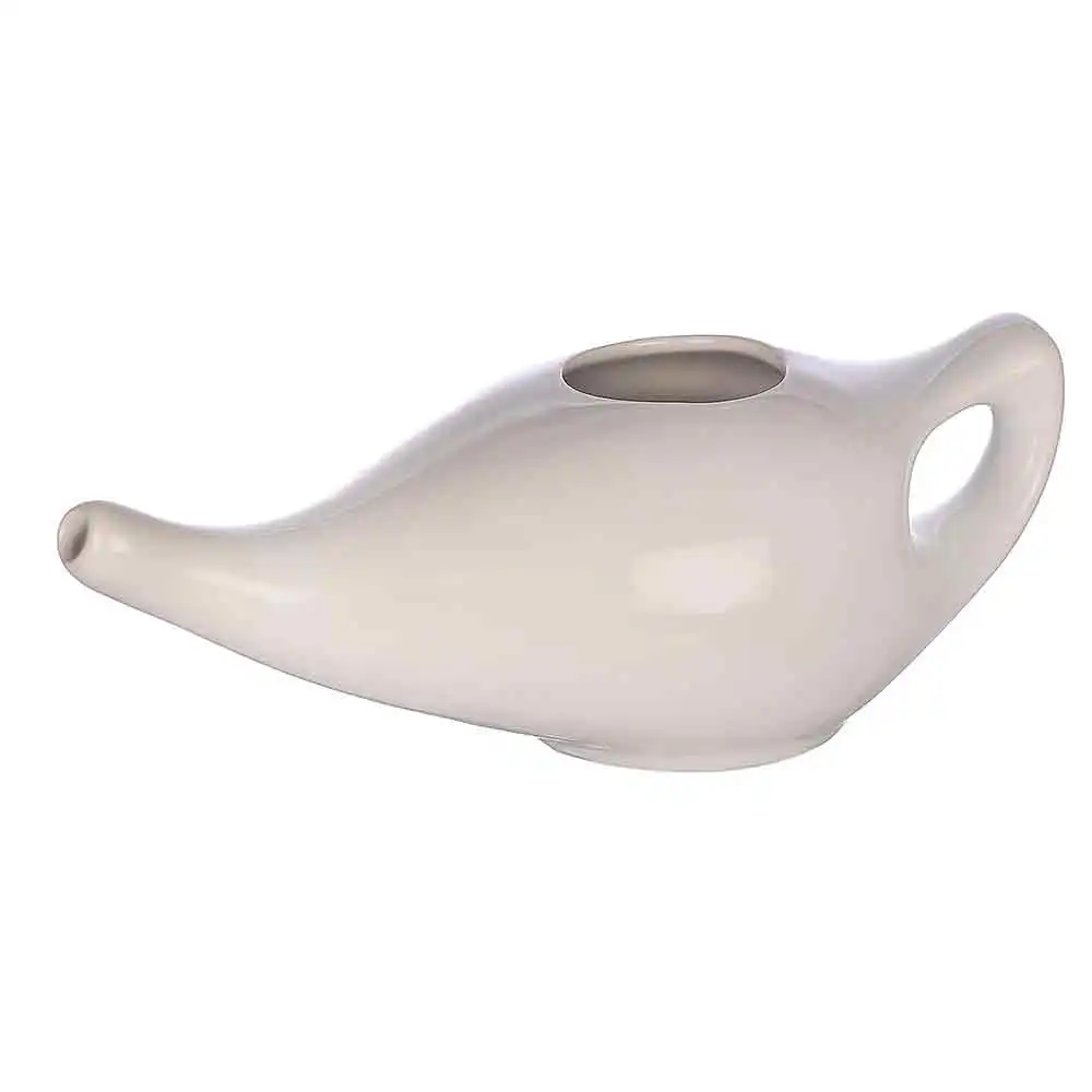 Ceramic Neti Pot For Sinus,Allergies Treatment And Nasal Cleansing With