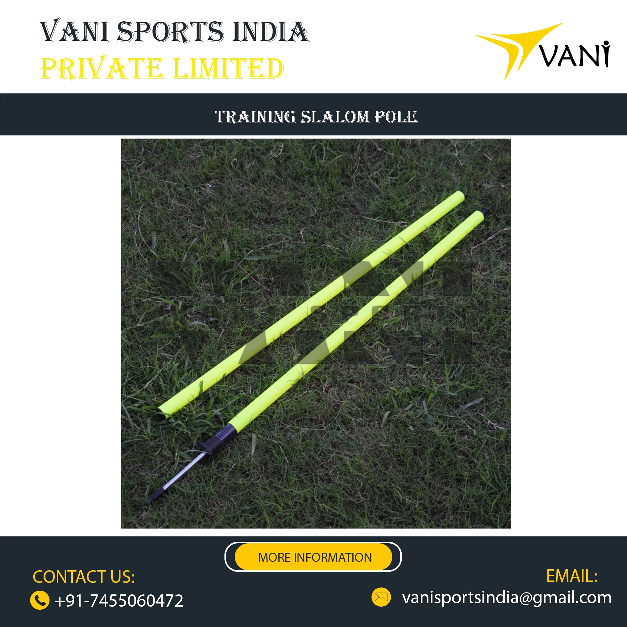 Spring Spike Slalom Pole For Agility Training Enhancing Speed And ...