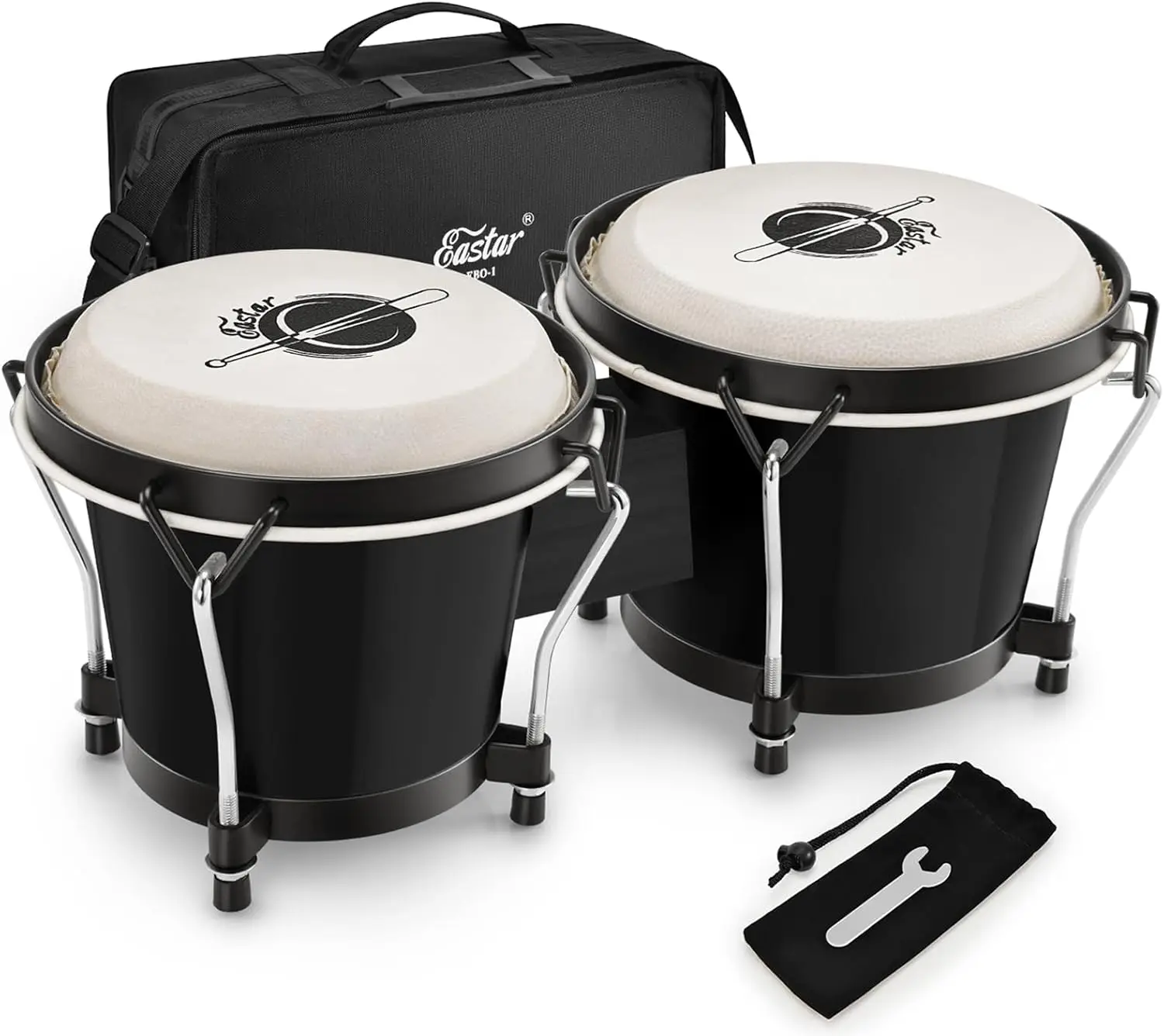 Eastar Bongo Drums 6” and 7”
