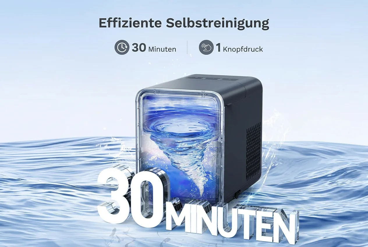 Eiswürfelbereiter in der Küche