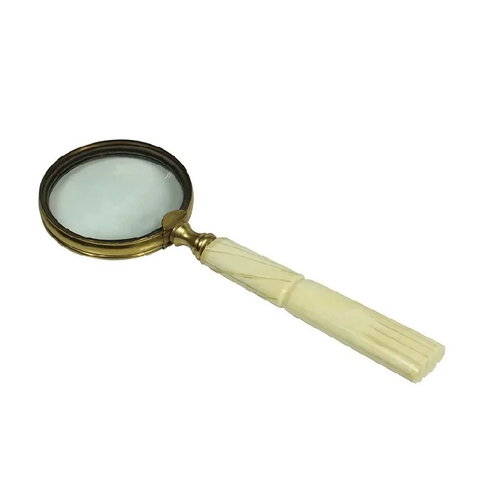 手工复古现代装饰经典时尚屏幕放大镜优雅骨柄阅读-批发花式放大镜