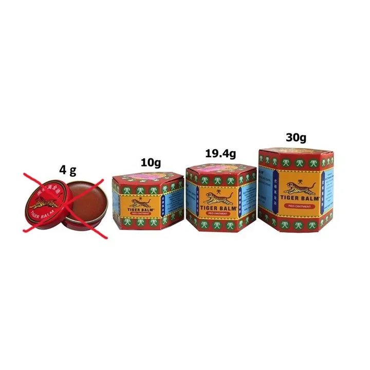 Tiger Balm Red Thailand Massage To Relieve Sprains And Bruises Muscle