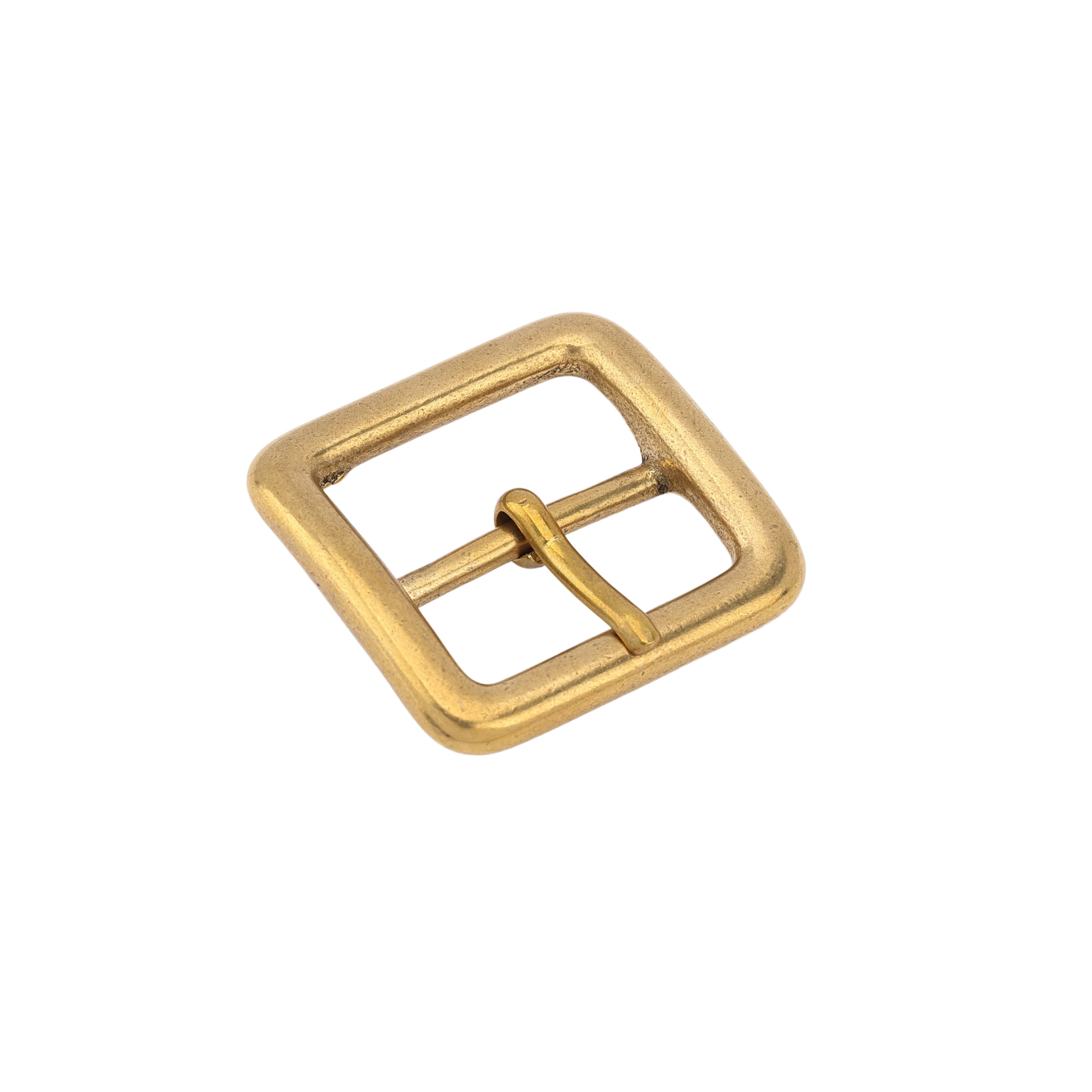 Made In Japan Solid Brass 30mm Belt Buckles Replacement Casting Buckle Square Pin Buckle For