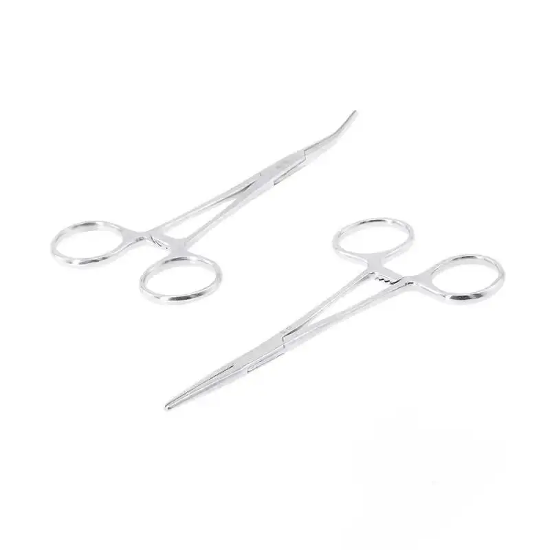 Surgical Straight/curved Hemostatic Mosquito Forceps Hemostat Reusable