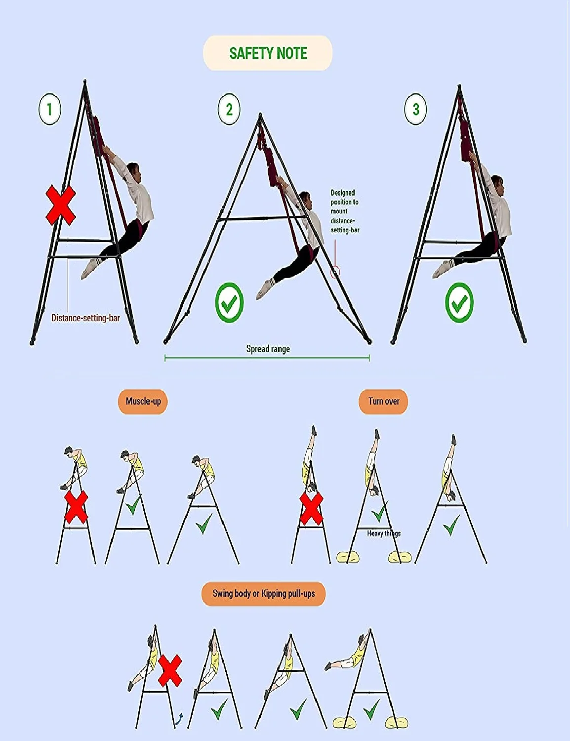 Sturdy Pull up Bar - Ideal for Home Gym Strength Training
