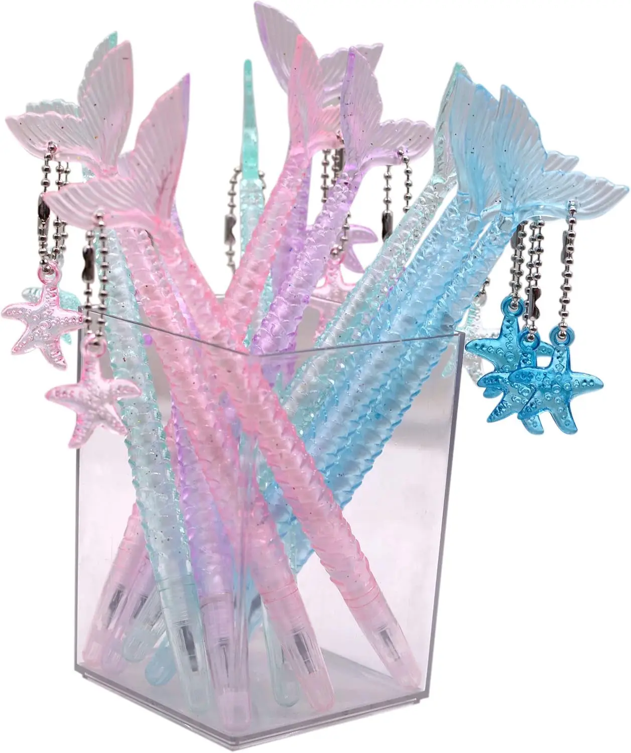 YYaaloa Cute Mermaid Novelty Gel Ink Pens 48pcs