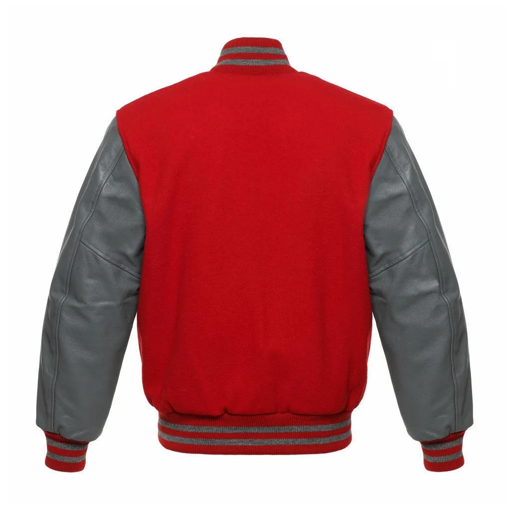 Wholesale Embroidered Masonic Logo Wool Varsity Clothing High Street