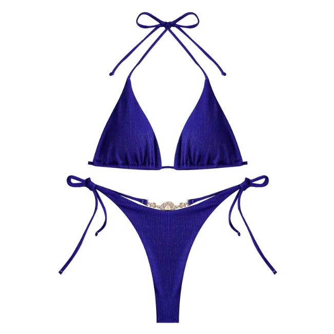 Ladies Women Swimming Wear Swimsuit Custom Design Bikini Set Soft Manufacturer 100 High Quality