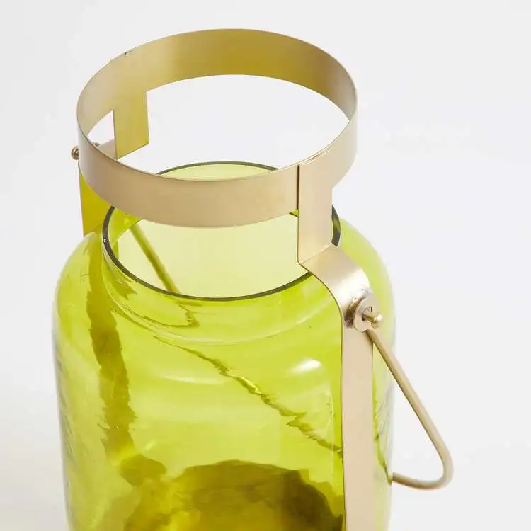 Metal Candle Votive Lantern In Gingko Leaf Shaped New Metal Candle