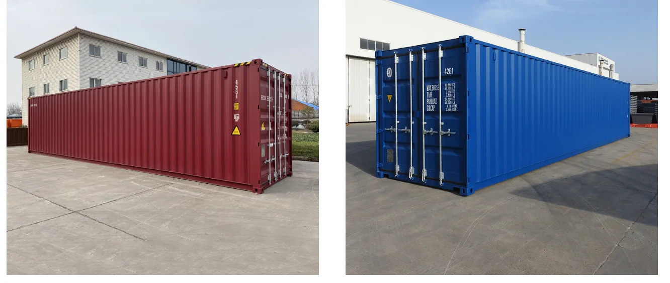 40 Feet Hc Open Side Container Full Side Open Dry Cargo Shipping ...