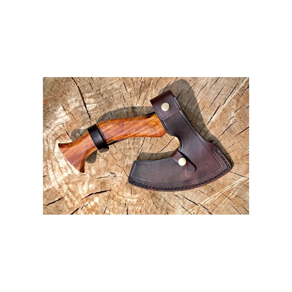Wood Cutting Outdoor Trackers Damascus Axe High Quality Damascus