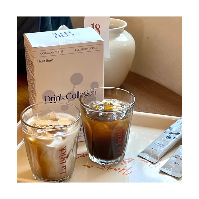 Collagen Drink Coffee Flavor Korea Inner Beauty Food Energy Skincare