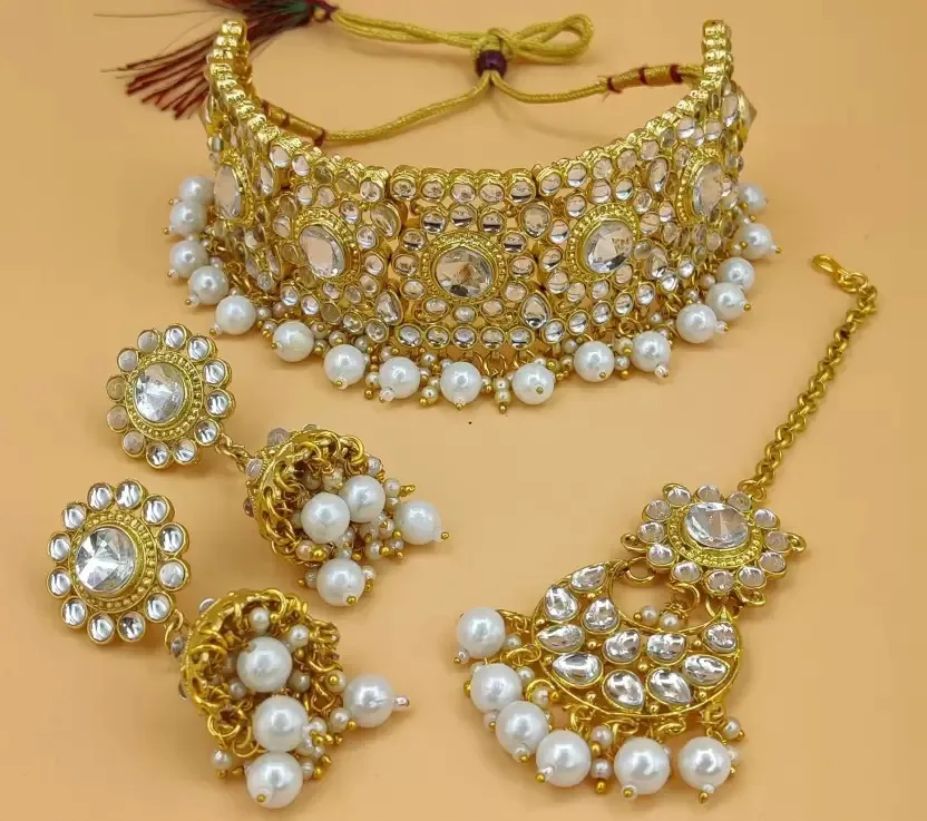 Jmc Jewellery Wholesale Indian Wedding Beautiful Jewelry Set For Women