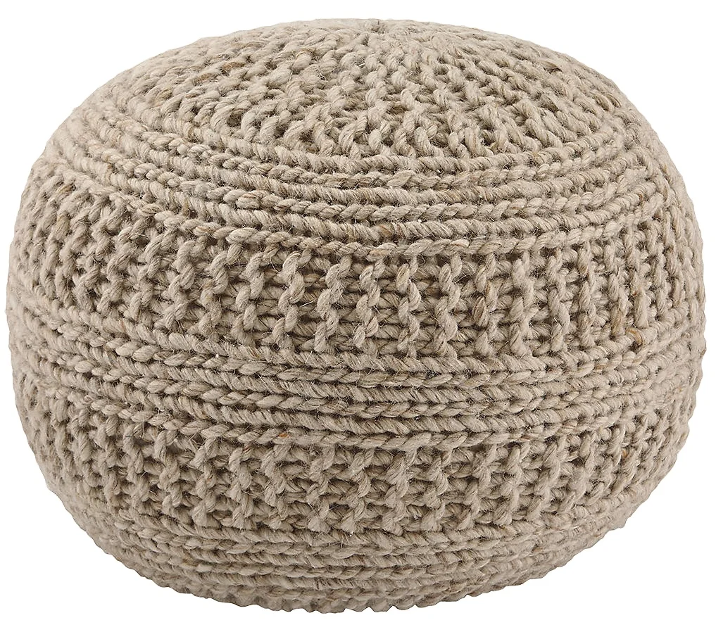 Wholesale Custom Braided Jute Pouf Stool Buy Wholesale Custom Braided