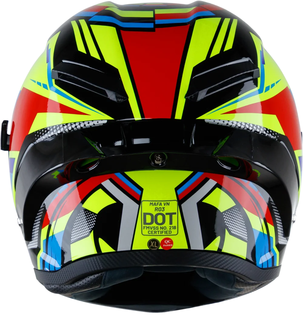 Oem R03 Royal Advanced Abs With Double Visor Full Face Motorcycle
