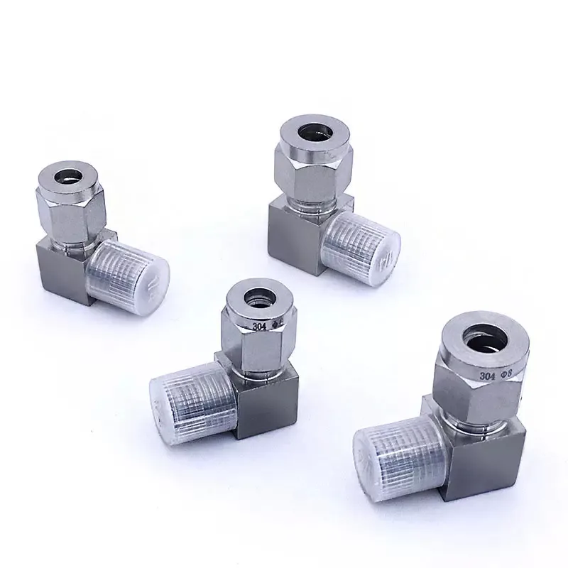 Quick Coupler 1/4'' Male To Female Thread Elbow Right Angle Fittings