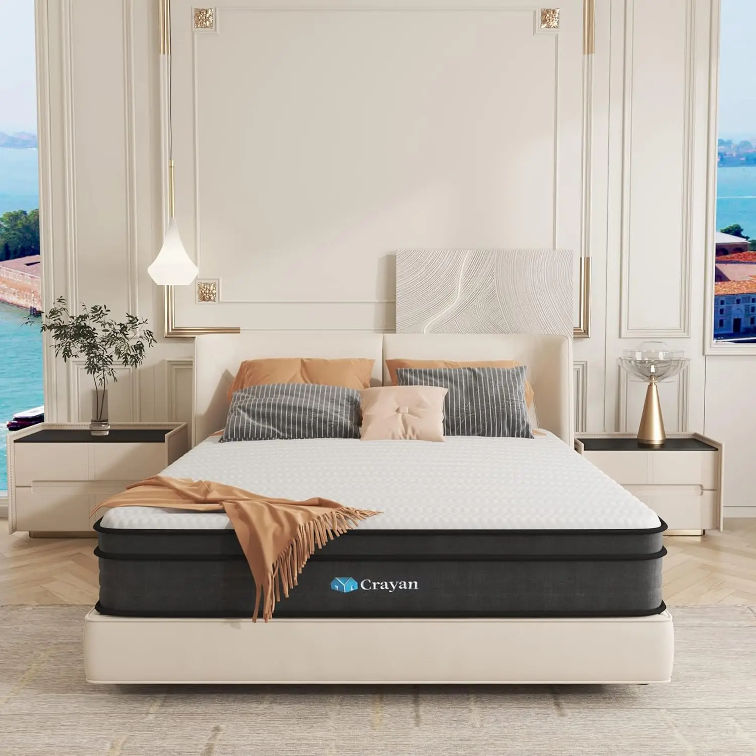 Full Mattress,12 Inch Memory Foam Mattress Full Size,Hybrid Mattress In