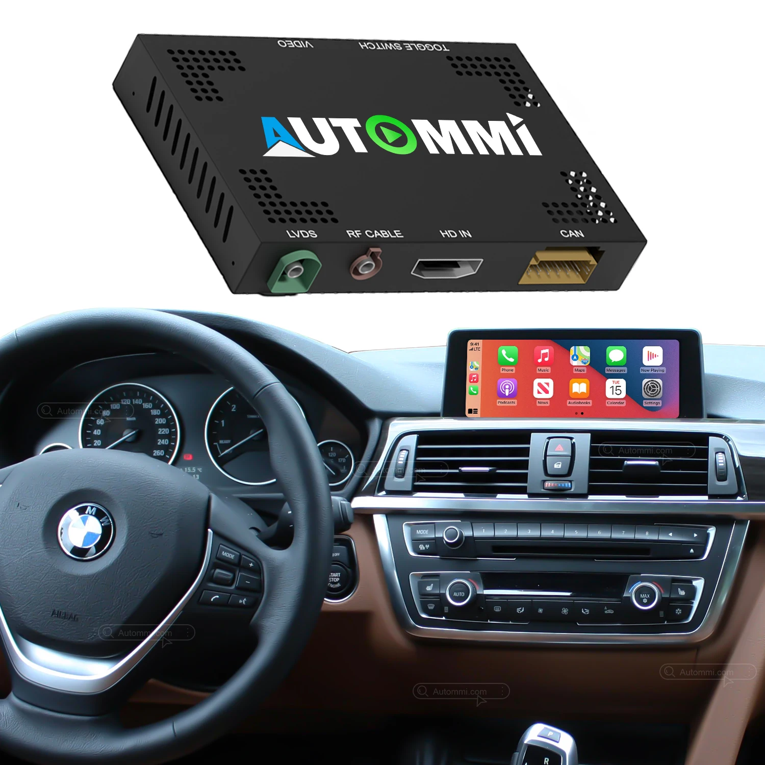 F30 F20 Wireless CarPlay Android Auto Interface for BMW CCC CIC