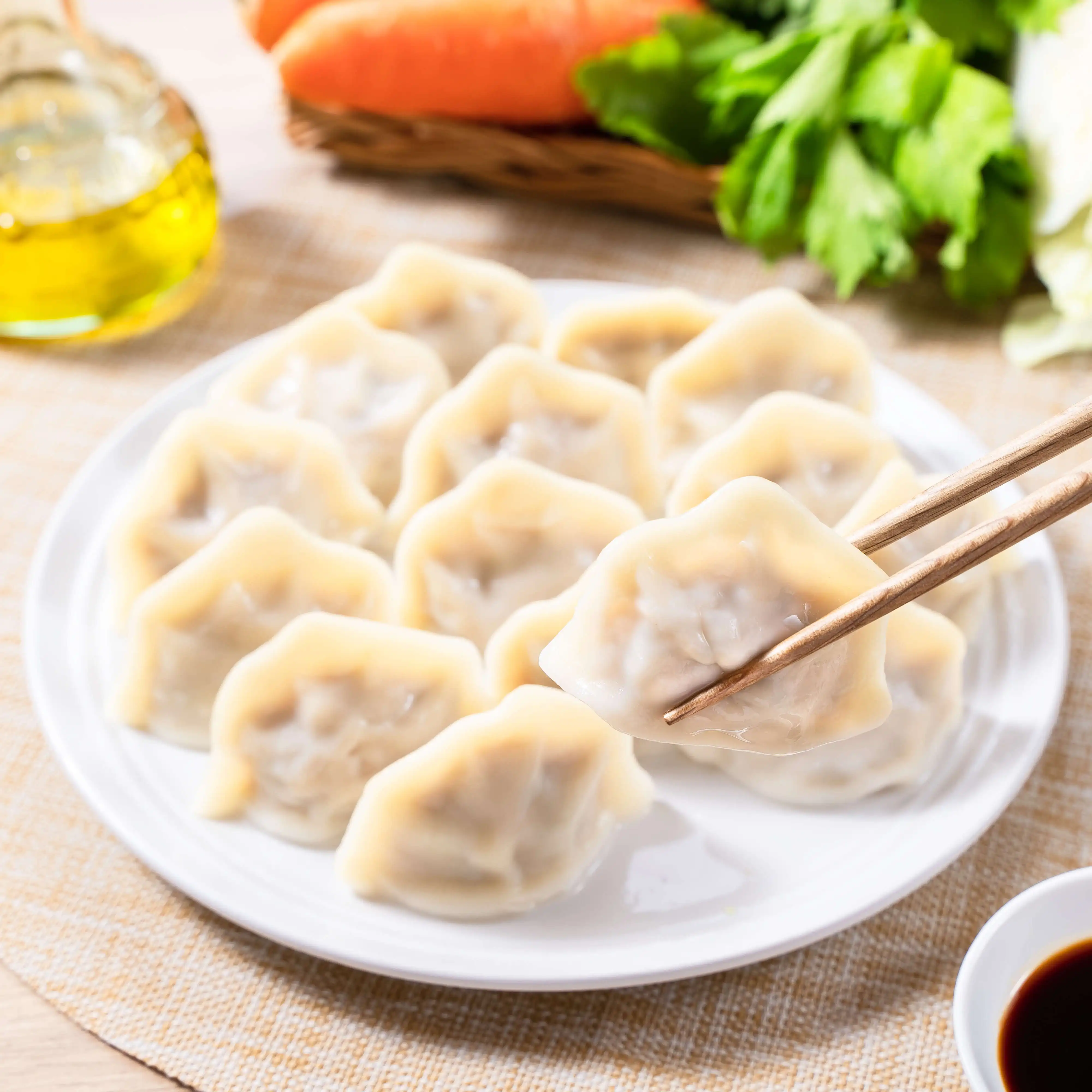 Hot Sale High Quality Vegetarian Gyoza Frozen Food Frozen Dumplings