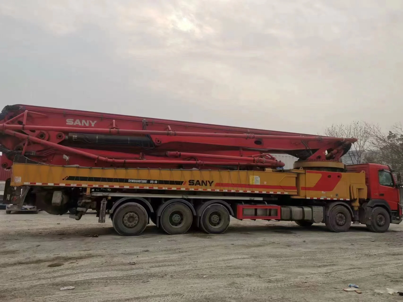 Long Boom For Concrete Batching Plant 2021 Sanny 68 M Second Hand