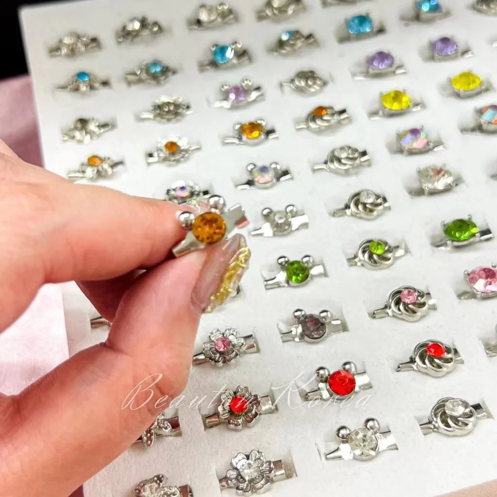 100 New Condition Best Price Silver Plated Baby Cute Fashion Korea