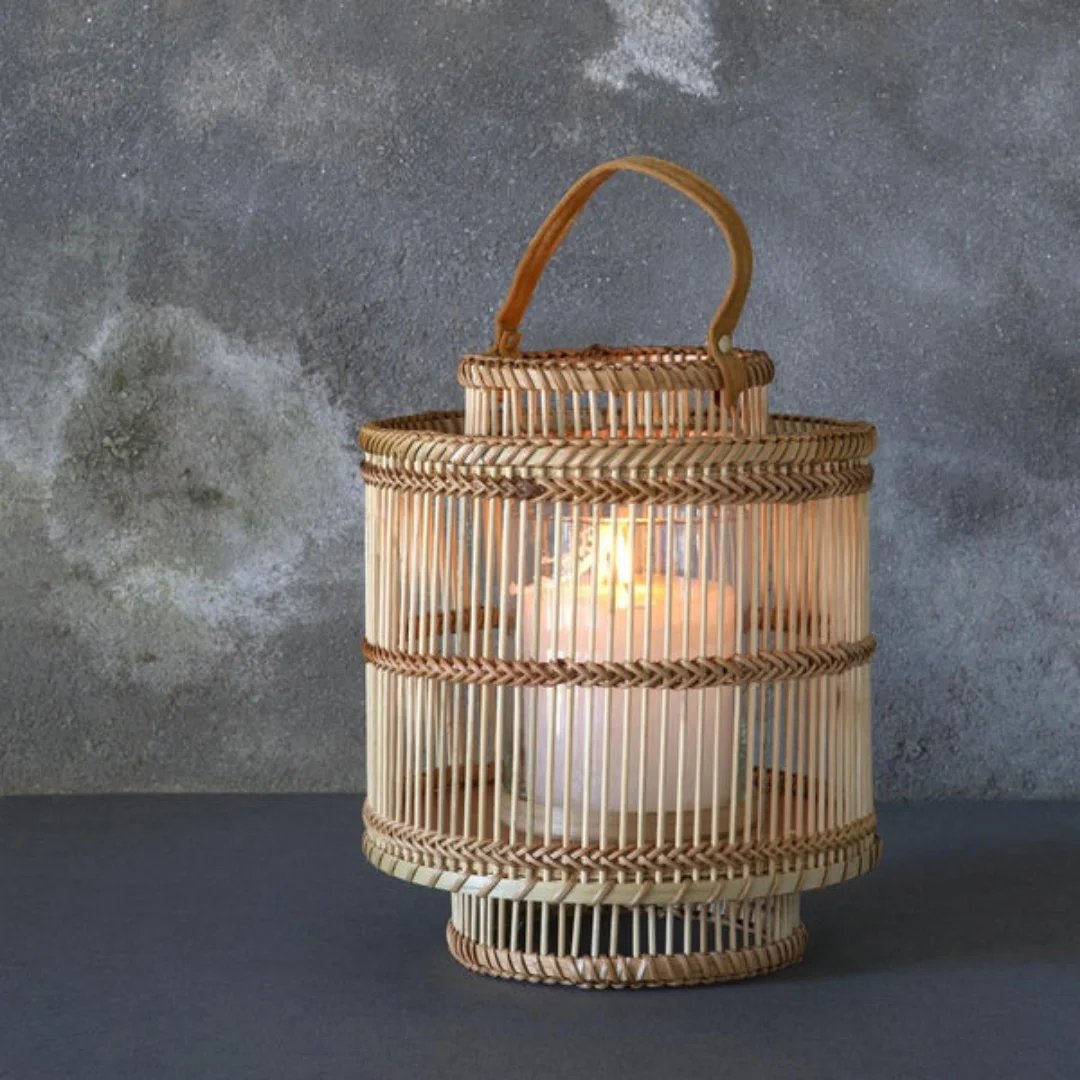 Vietnamese Lantern Candle Holder Lantern Bamboo Silk Lanterns For ...