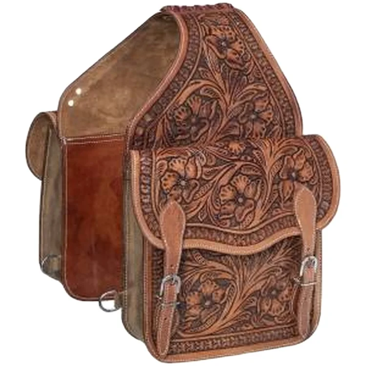 Tasmiya Enterprises Premium Quality Elegantly Hand Carved Horse Saddle