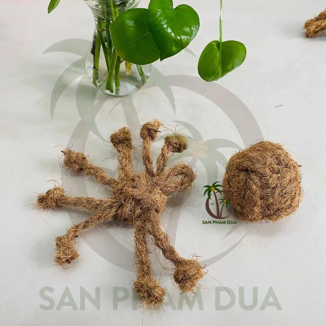 Top Trending Product 2024 Coconut Chew Ball Coconut Rope Ball With