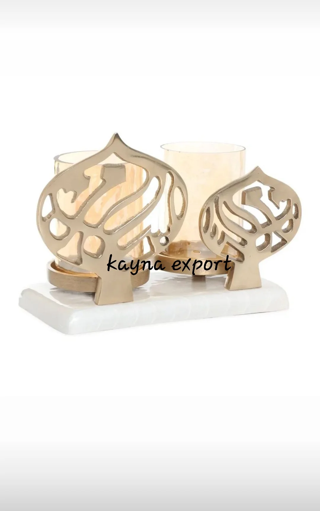 Luxury Decorative Perfume Candle Wax Holder With Leaf Design Lid Buy