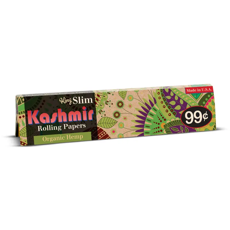 Kashmir Organic Hemp King Size Rolling Cigarette Paper Premium Quality ...