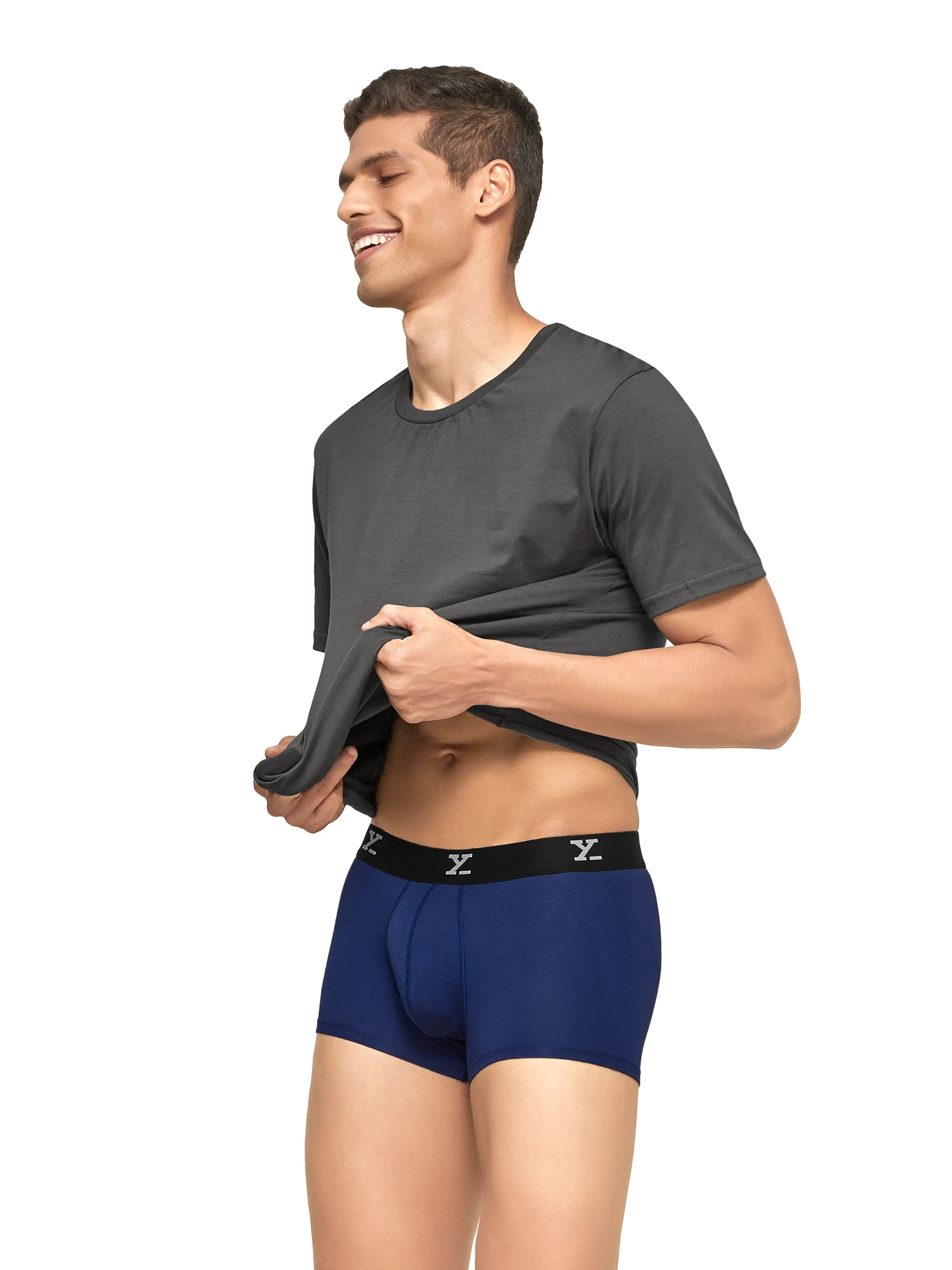 Intellisoft Antimicrobial Micro Modal Premium Trunk Underwear For Men