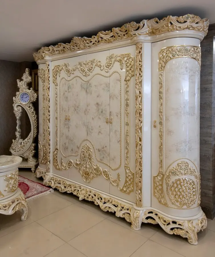 Aarsun Luxury Wooden Royal Round Bed In Teak Wood With Best Selling