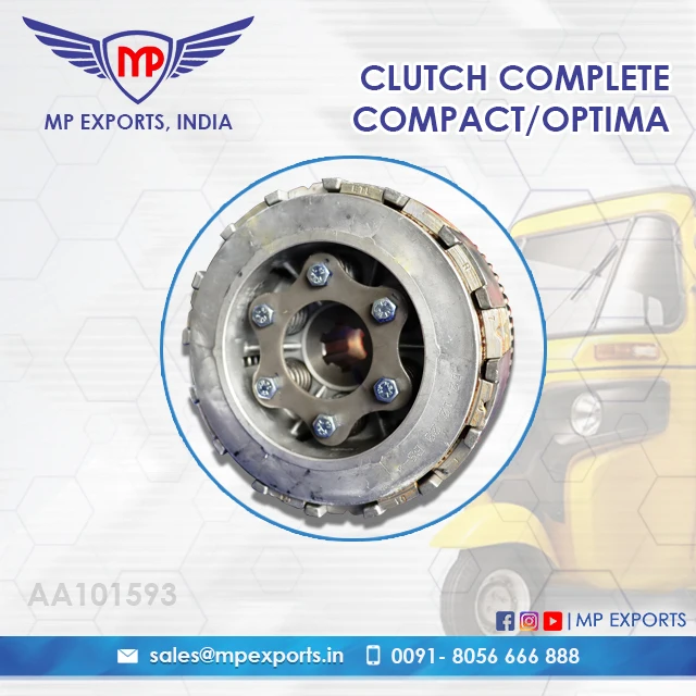 Clutch Complete For Bajaj Compact/optima Tuk Tuk Spare Parts For Sale ...