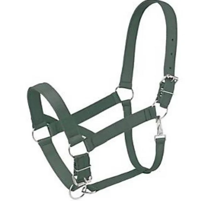 Handmade Nylon Horse Halter Made Of Durable Heavy Nylon Double Stitched