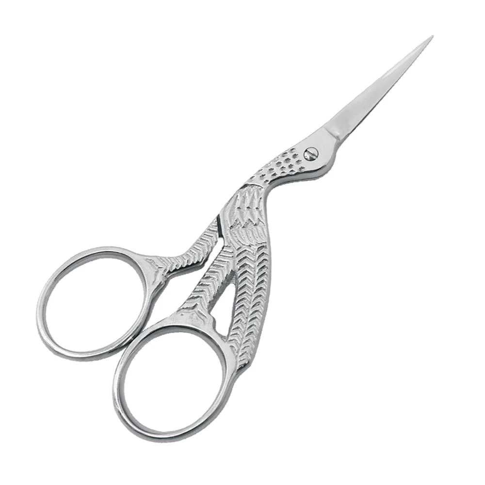 Vintage Scissors Stainless Steel For Cross Stitch Cutting Embroidery