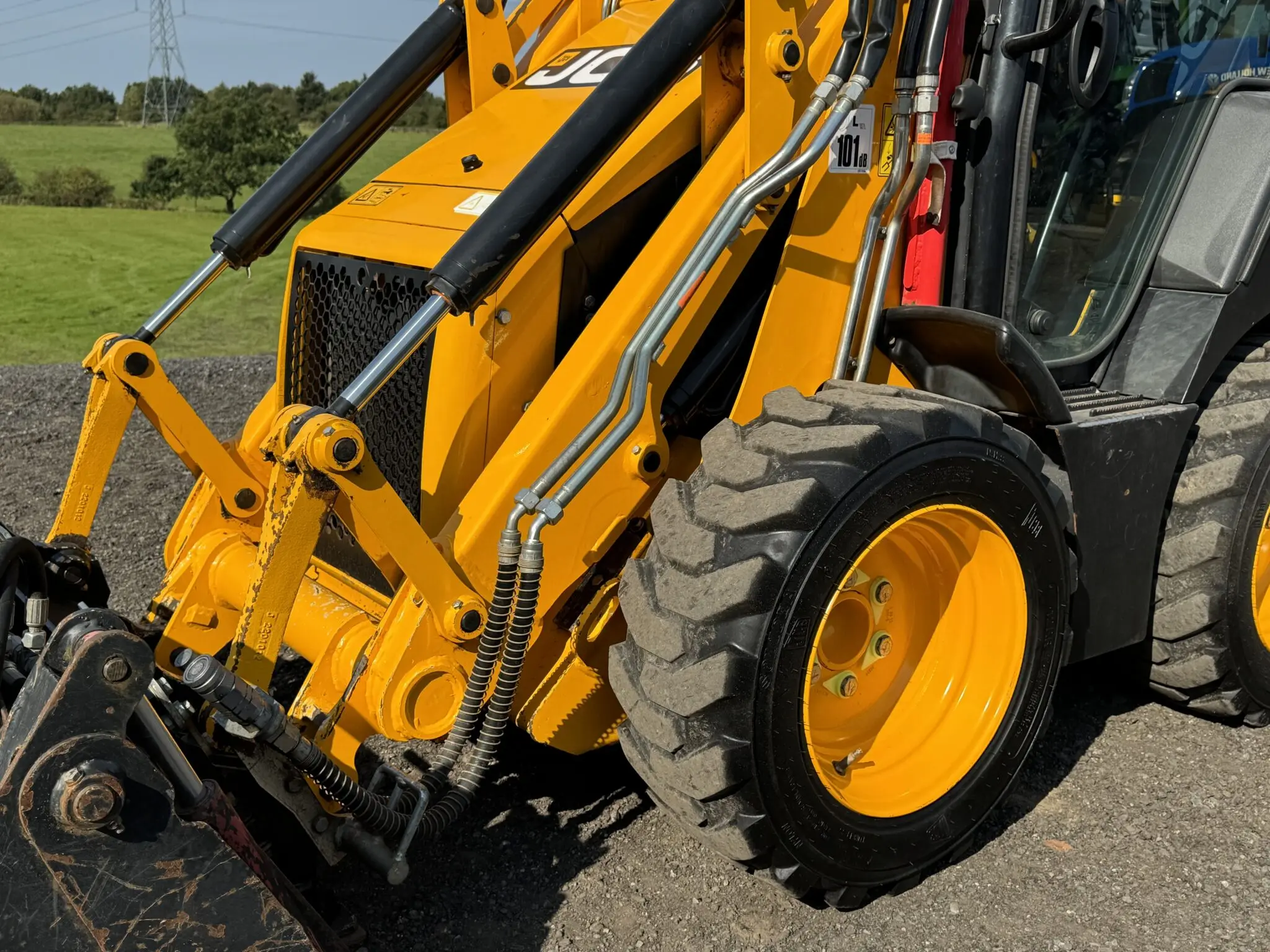 Premium Used JCB 1CX Backhoe Loader Mini Front Loader with Core Motor Component