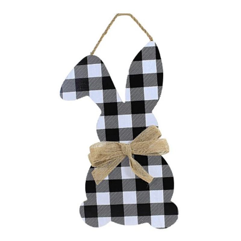 The Best Welcome Jumping Bunny Sign Is a Decorative Wooden Sign in the ...