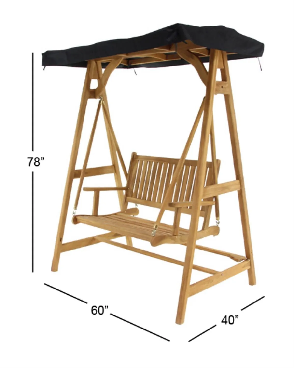 Teak Swing Chair For Garden Furniture Made From Solid Wood Buy Garden