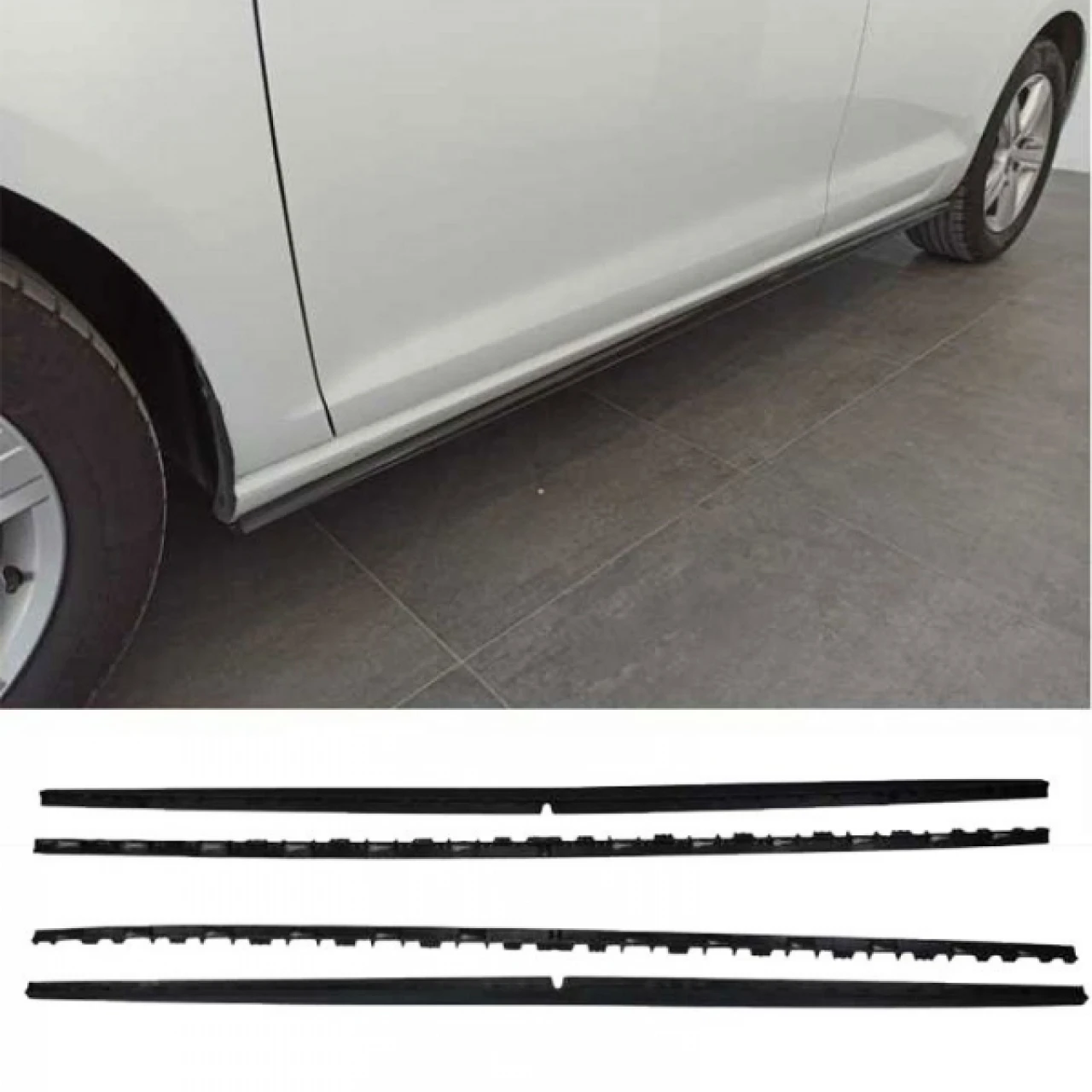 Side Skirt Car Accessories Facelift Conversion Body Kit Car Exterior