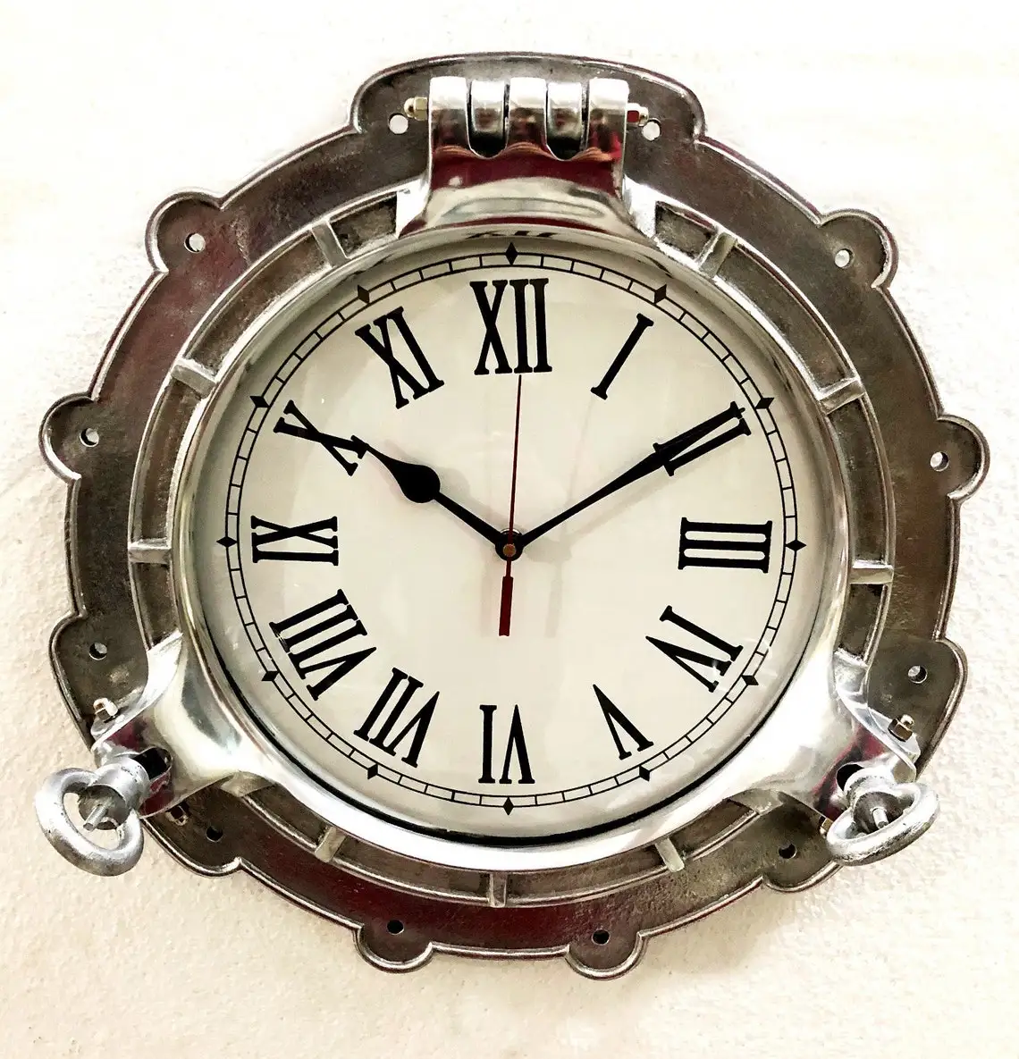 Exclusive Nautical Porthole Wall Clock Customized Wall Clock With Rope