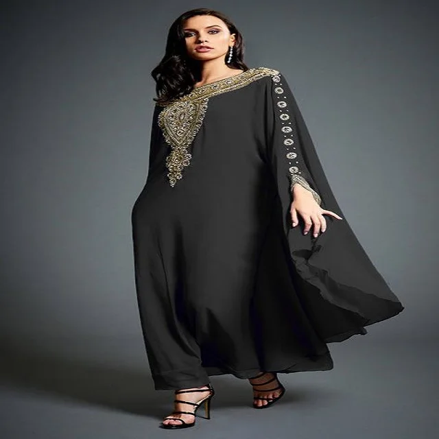 Abaya Kaftan Dresses Abaya Muslim Wear New Traditional Dress Available ...