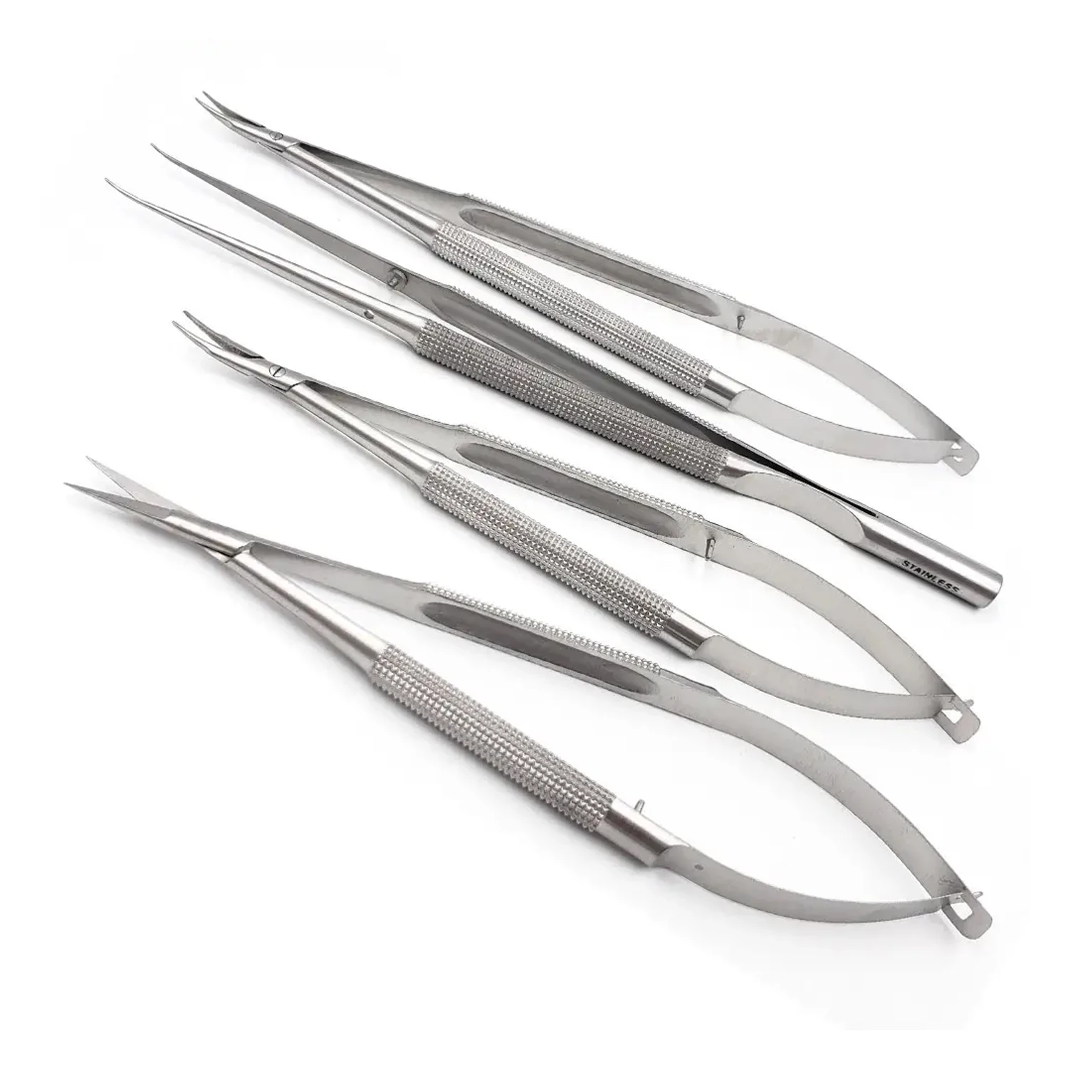 Titanium Aesthetic Plastic Surgery Ophthalmic Micro Surgical Scissors ...