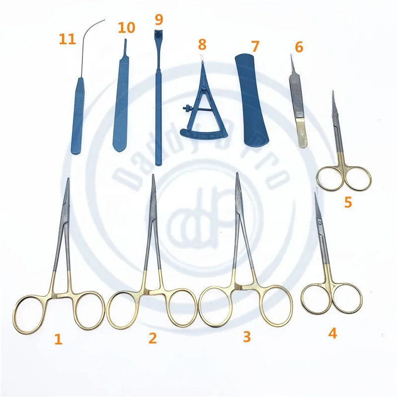 Wholesale Double Eyelids Plastic Surgery Instruments Set High Quality