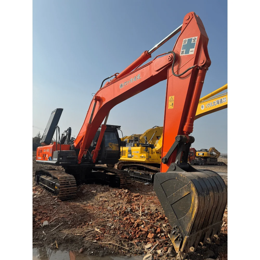 Hitachi Zx350 Ore Trench Excavation Excavators Earthmoving Hydraulic ...