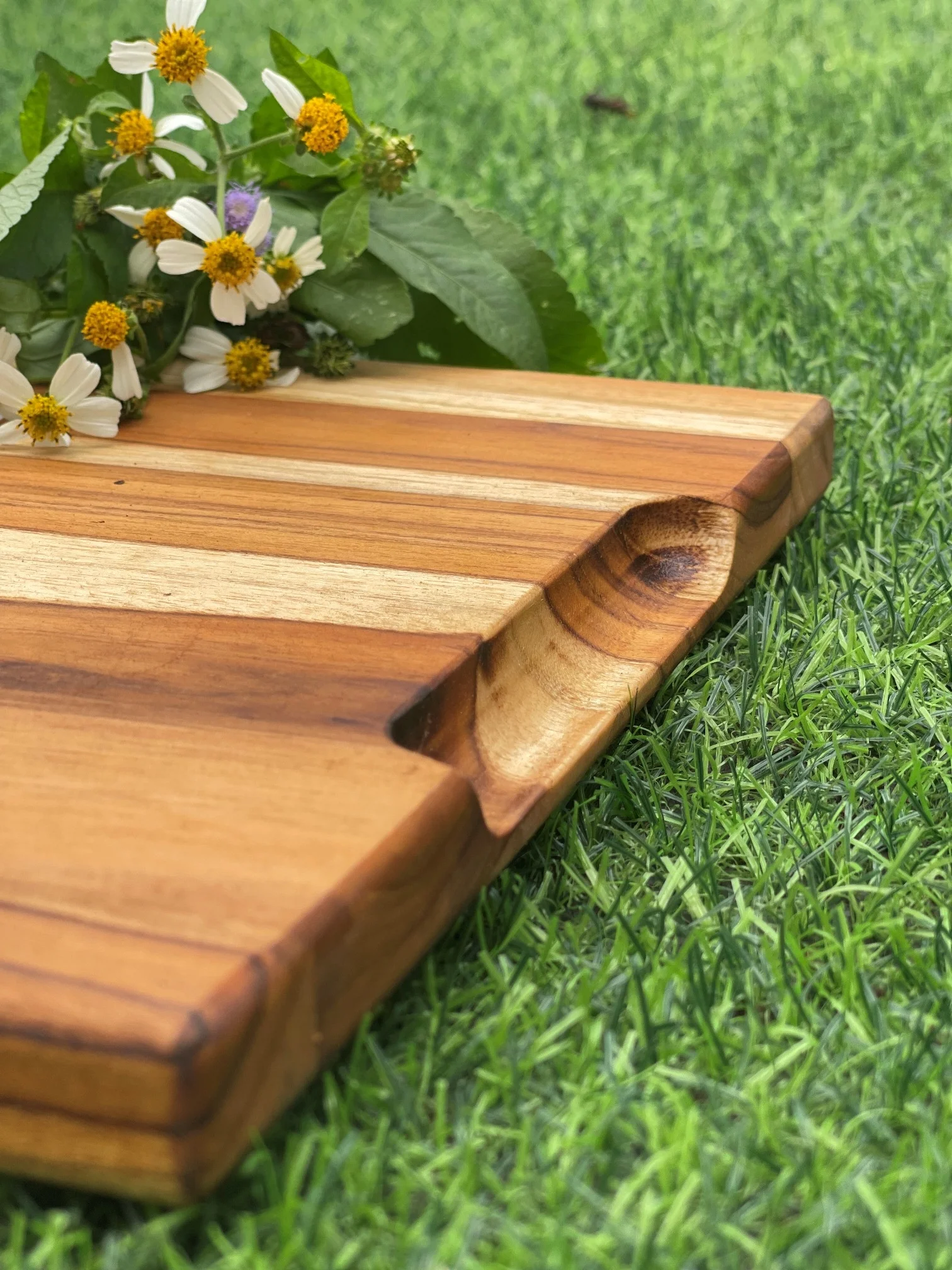 High Quality 100teak Cutting Board With Food Contact Oil Chopping Board Custom Size Safe To