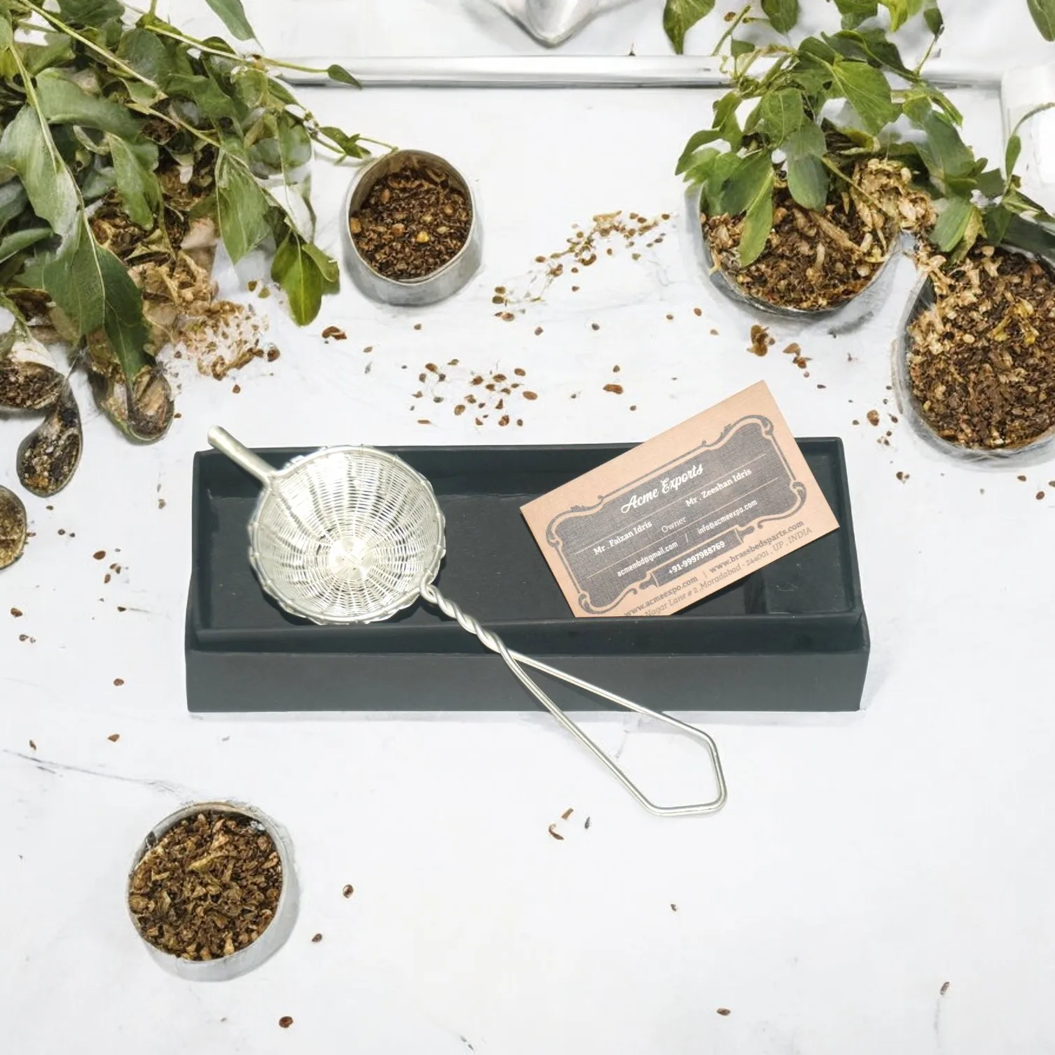 Handmade Silver Plated Brass Tea Strainer| Alibaba.com