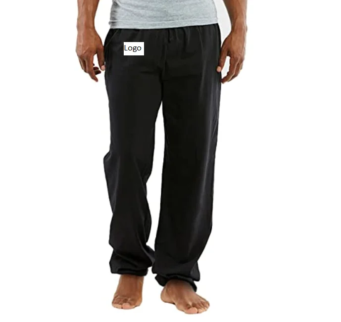 mens jersey knit pajama pants