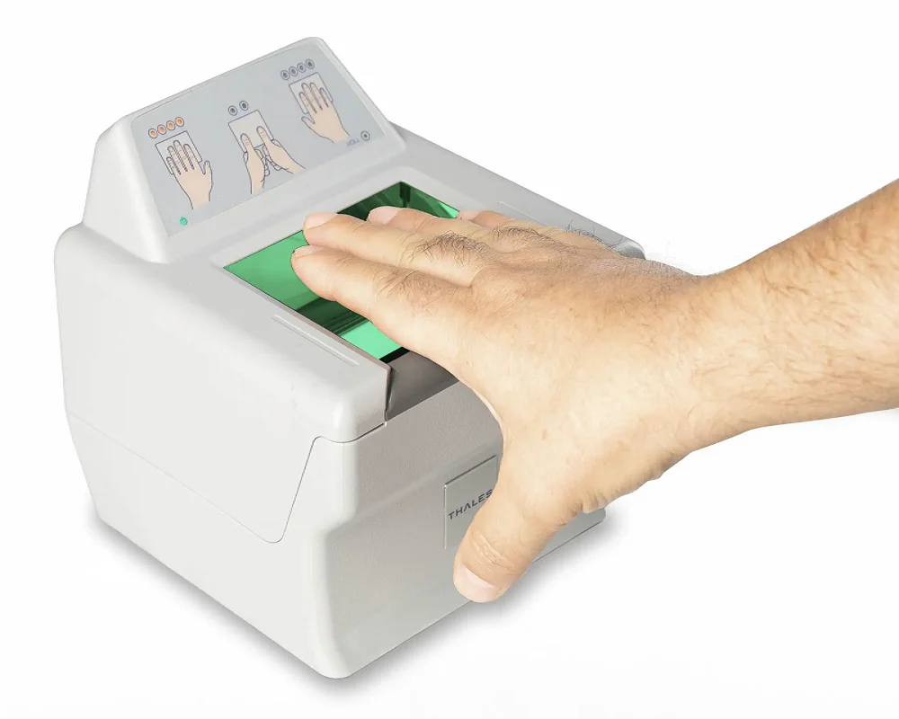 Thales Aadhar Kit (dactyscan 84c Fingerprint Scanner & Cmitech Bmt20 ...